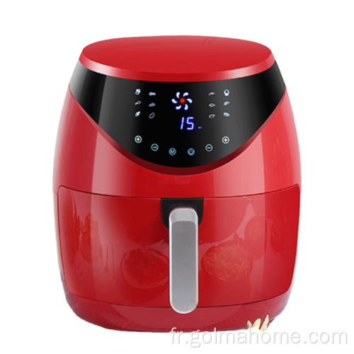 Accessoires de cuisine 5.5L Digital Electric Deep Friteuses Air Fryer